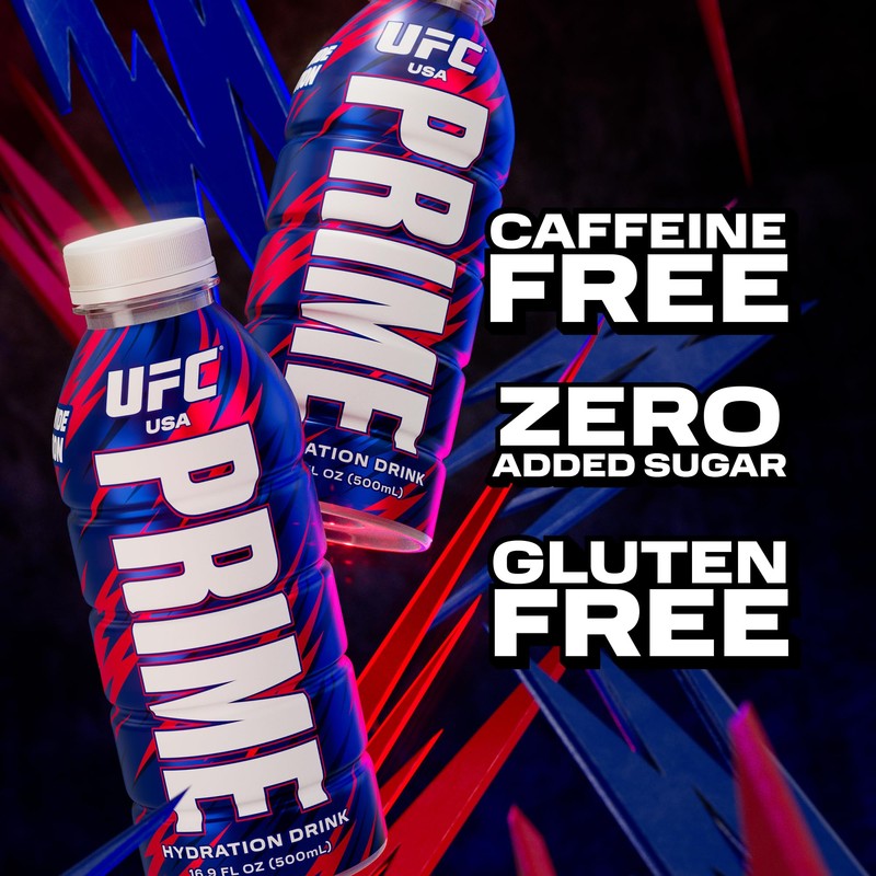 PRIME Hydration UFC International Fight Week, Sports Drinks, Electrolyte Enhanced