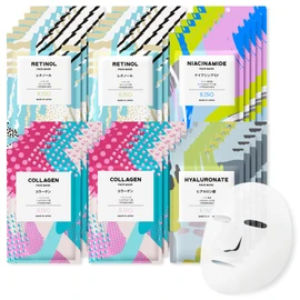 KisoCare Onsen Water Face Mask, Firm Skin 30-Piece Set, Large Capacity, Individually Wrapped, Domestically Produced, No Additives, Face Mask, Suitable for Men, Moisturizing, Beauty