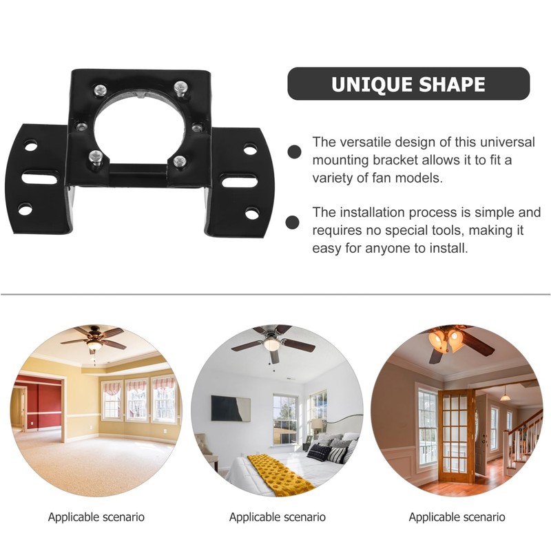 ULTECHNOVO Ceiling Fan Bracket Ceiling Mounting Bracket Electrical Box for