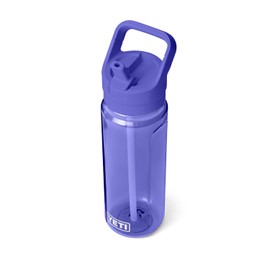 YETI Yonder 750 ml/25 oz Water Bottle with Yonder Straw Cap, Ultramarine Violet