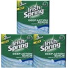 Irish Spring Deep Action Smoothening,Moisturizing,Exfoliating Scrub Bar Soap 3 Pack