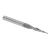 Ball Nose Cutter CNC Spiral Tapered Tungsten Steel Extended End