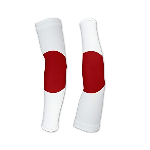 ScudoPro Japan Flag Compression Arm Sleeves UV Protection Unisex -