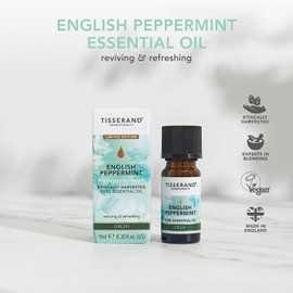 Tisserand Aromatherapy | English Peppermint | 100% Natural Pure Essential Oil | 9ml