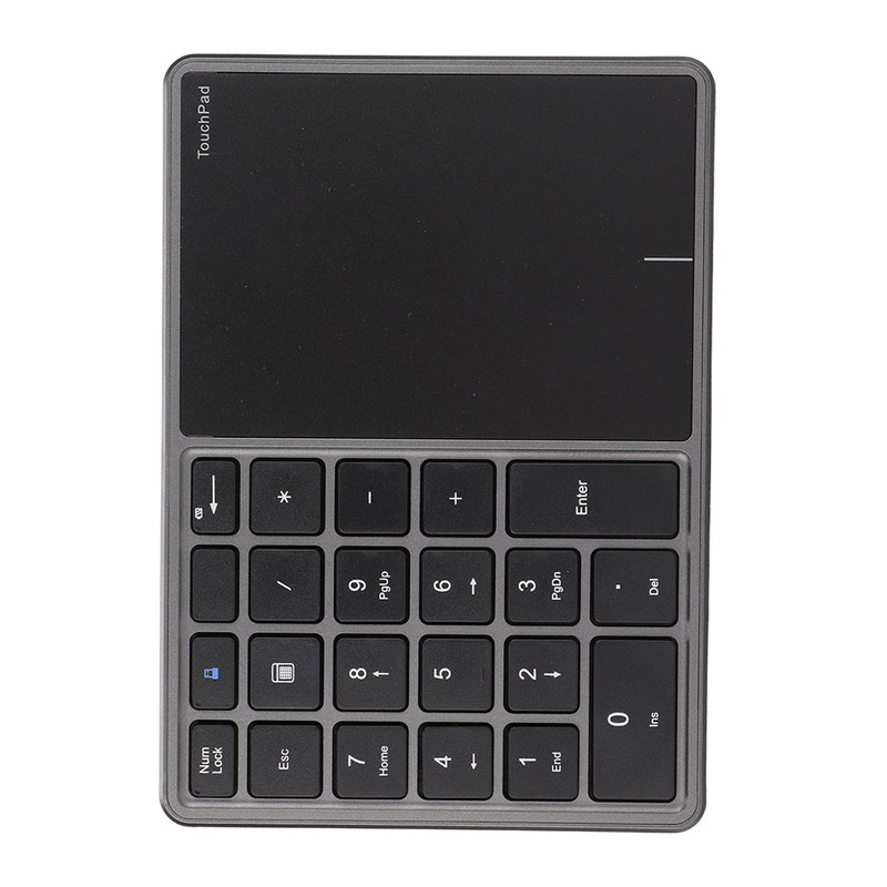 Wireless Numeric Keypad Touchpad Design 22 Keys 2.4G Dual Mode