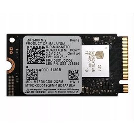 GALIMU Micron 512GB 2400 2242 M.2 NVMe SSD PCIE Gen4 x4 MTFDKCD512QFM Internal Solid State Drive