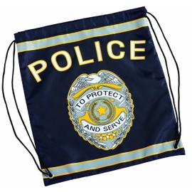 Aeromax Police Drawstring Backpack