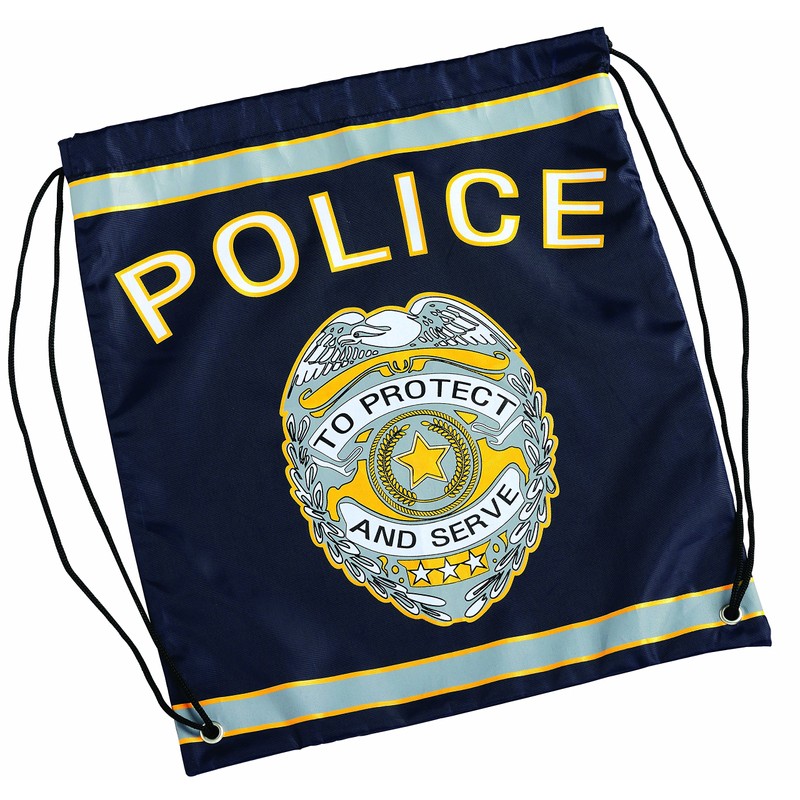 Aeromax Police Drawstring Backpack