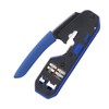 RJ45 Crimping Tool Kit Network Cable Ethernet Jack Pass Through