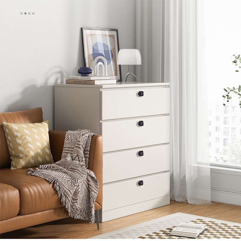 atopo Pack of 12 Drawer Knobs, Round Cabinet Handle with