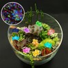 100 Pcs Resin Luminous Turtle Mini Figurines, Glow in The