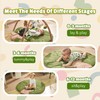 TINITIGIES Baby Play Gym Mat - Jungle Safari Activity Mat