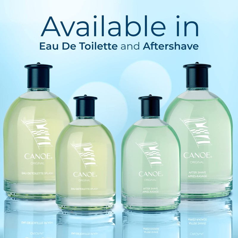 CANOE Aftershave Splash for Men by DANA (4 fl oz)