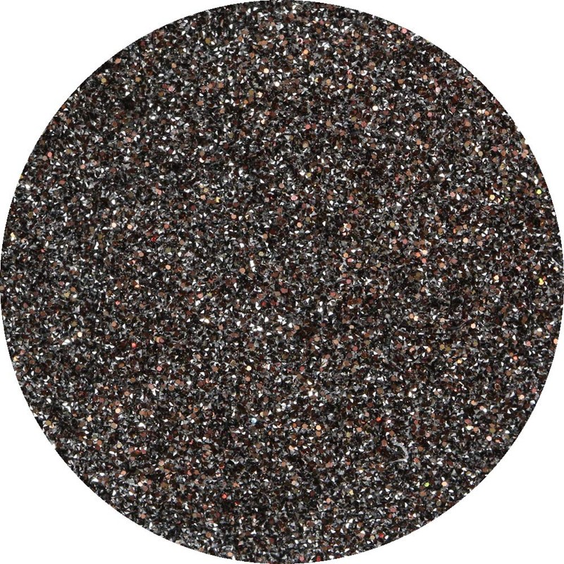 MATIERE Retro Reflective Glitter, Reddish Black, 0.02 oz (0.5 g)