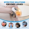 KAWBIYJ Knee Massager with Heat, Wireless Knee Massager with Multi-Function