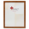 Lawrence Frames 766080 Nutmeg Wood Picture Frame, 8 by 10-Inch