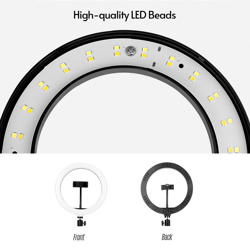 10 Inch RGB Ring Light LED Colorful Fill-in Light for