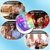 BOKKY 3 Pack RGB Waterproof Shower Light with Multi Color