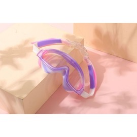 Children's High-Definition Wide-Vision Swimming Goggles with Infinite Frame for Training LF84 Free Size/Free Size China Red 10ea