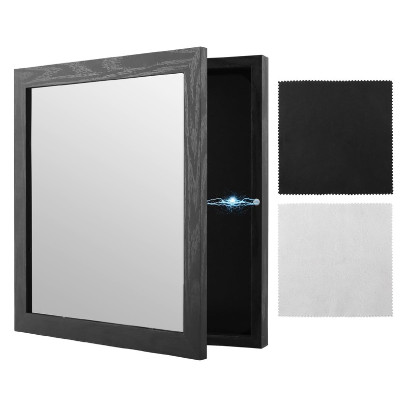 Axrivonte 1 Pack T Shirt Display Frame,13" x 13" Black