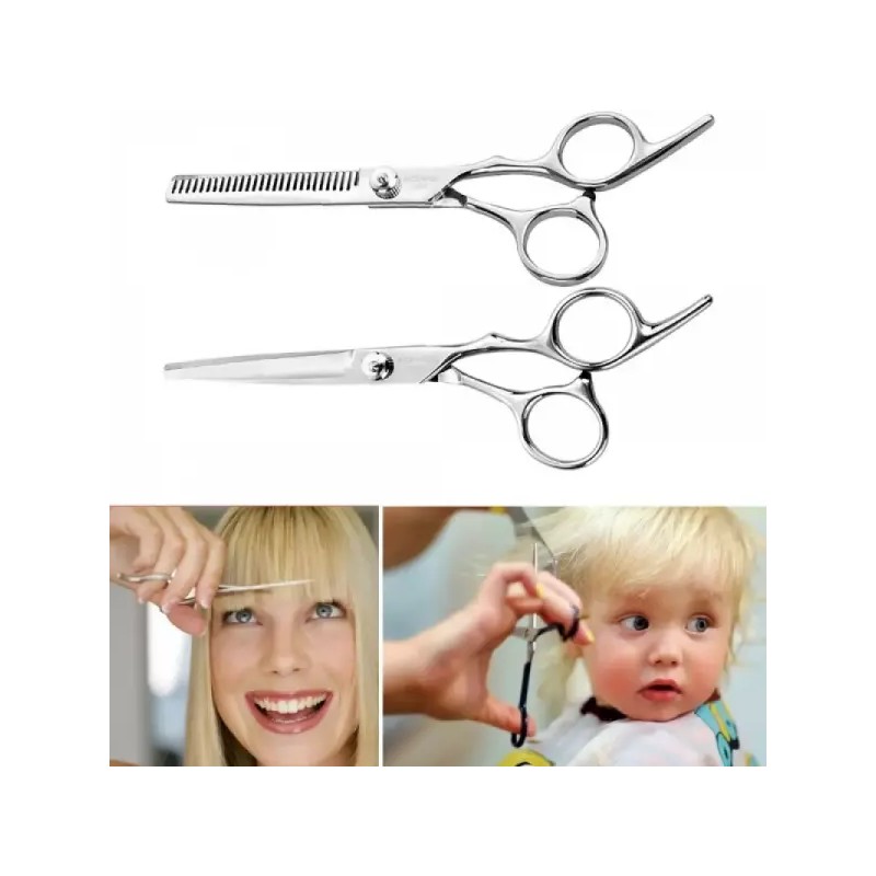 미용가위 이발 컷트 숱가위 셀프숱치기 앞머리자르기 Beauty Scissors for Hair