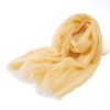 Prettystern Unisex Mottled Plain Long Lightweight Summer Linen Scarf, T33