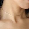 Maya's Grace Dainty Minimalist Choker Necklace for Women, Boho Jewelry,