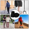 4 Pack Replacement Rubber Cane Tips 3/4 Inch Heavy Duty