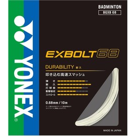 Yonex YONEX Badminton Gut String EXBOLT 68 Exbolt 68 Single Line BGXB68