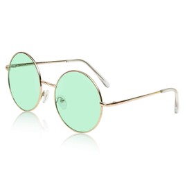 Green Sunglasses for Women Green Glasses 70s 60s St Patricks Day Accessories