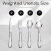 Weighted Utensils for Hand Tremors and Parkinsons Patients, Weighted Stainless