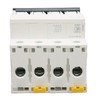 Miniature Circuit Breaker PA66 Flame Retardant Housing 4P Automatic Circuit