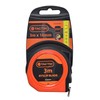 TACTIX Tape measure, tape measure, tape measure, robust with clip