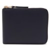 Comme des Garcons SA7100 Bi-Fold Wallet, Mini Wallet, Navy, Men's,