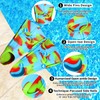 Fanwill Kids Swim Fins,Short Comfortable Flippers for Lap Swimming and
