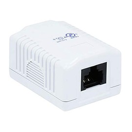 Cable Leader Cat6 Surface Mount Box (1-Port)