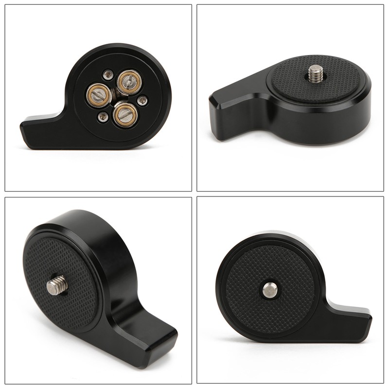 Multifunction Photography Aluminium Alloy Ballhead Base 1/4in Universal Thread Diameter