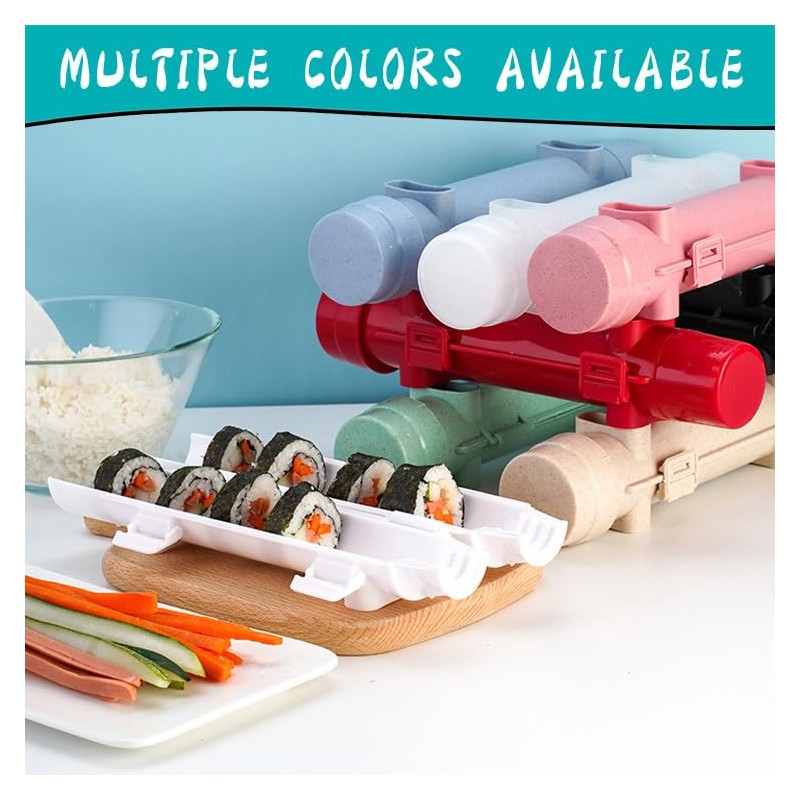 SmileTools Sushi Making Kit, 22pcs Roller Maker for Beginners With