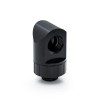 Bitspower Artemis Rotary 90-Degree Extender, Matte Black