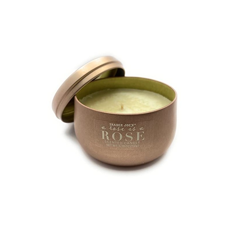 Trader Joes A Rose is a Rose Scented Candle -