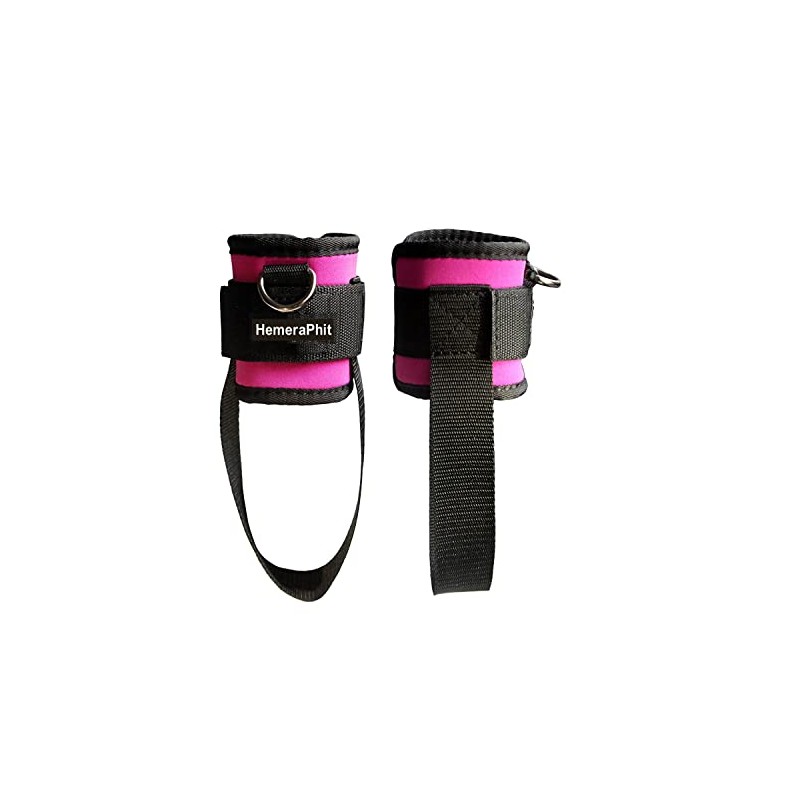 HemeraPhit Exercise Machine Attachment Ankle Cuff Adjustable Ankle Straps Workout
