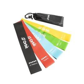 Orbit Mini Strength Resistance Bands Set with Carry Bag