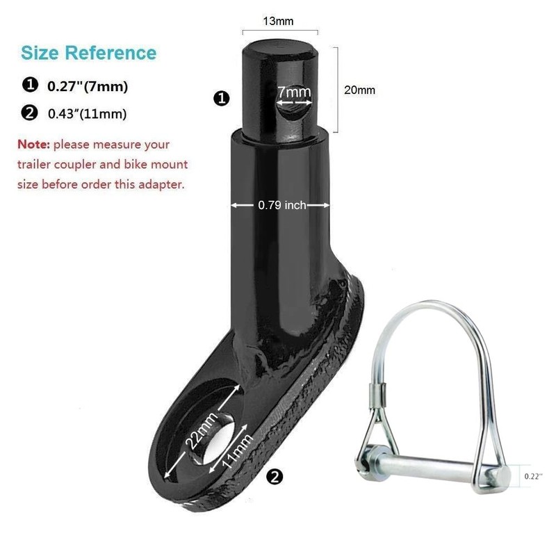 Bicycle Trailer Coupling Bicycle Trailer – Towing Hitch Bicycle with