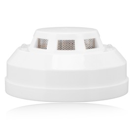 DC12‑24V Smoke Detector Mesh Window Structure Fire Detecting Alarm for Gas Natural Gas Liquefied Petroleum Gas Detecting