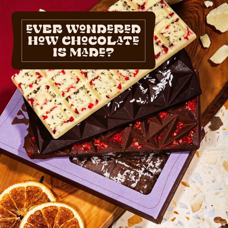 Craftly's Chocolate Making Kit: Create Delicious, Natural Chocolate at Home