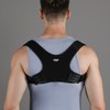 Wearing posture correction band 5002 Corrective vest for straightening bent waist and shoulders Correct posture help band 5002 Posture correction band Black XXL 2ea
