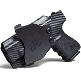 Concealment Express OWB Paddle Holster fits 1911 5in (Non Rail) (Non-Sig) | RH | CF BLK KYDEX | USA Made | Rounded Gear