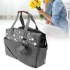 Diaper Bag Large Size Multi Pockets Gray Portable Diaper Tote