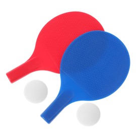Toddmomy 2 Sets Pong Paddle Table Tennis Rackets and Balls Interactive Table Tennis Bats Table Tennis Trainer Table Tennis Ball Props Table Tennis Training Racket Pong Bats Plastic