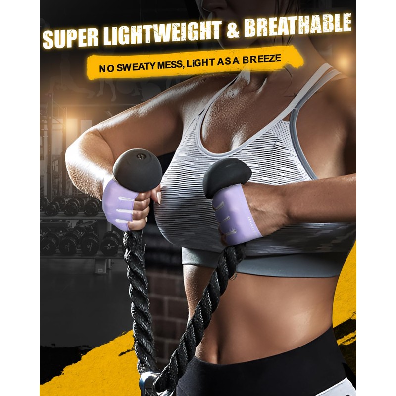 RIGWARL Ultra-Thin Weight Lifting Gloves for Men Women, Minimal Workout